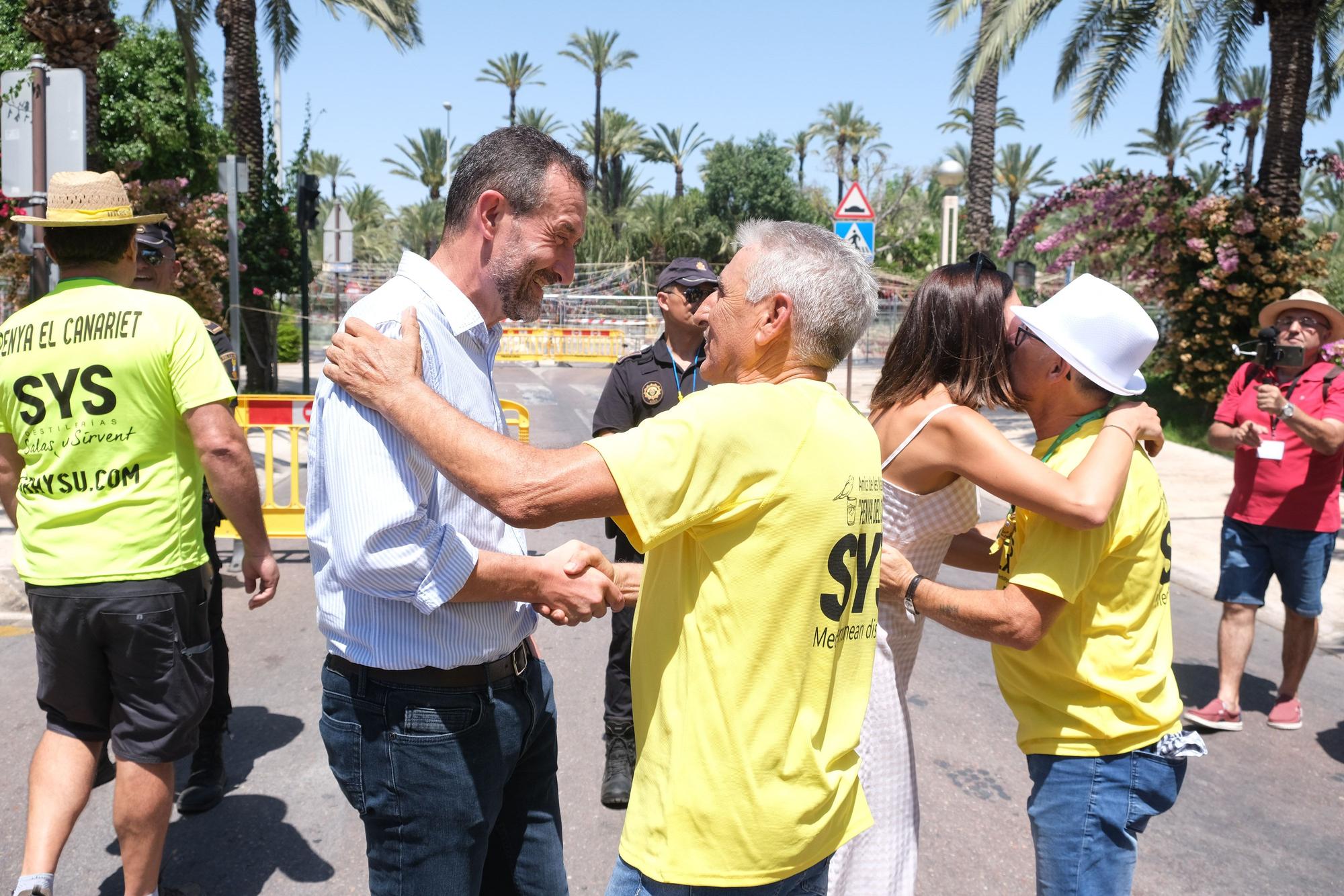 Así ha sido la primera mascletà de las fiestas de Elche