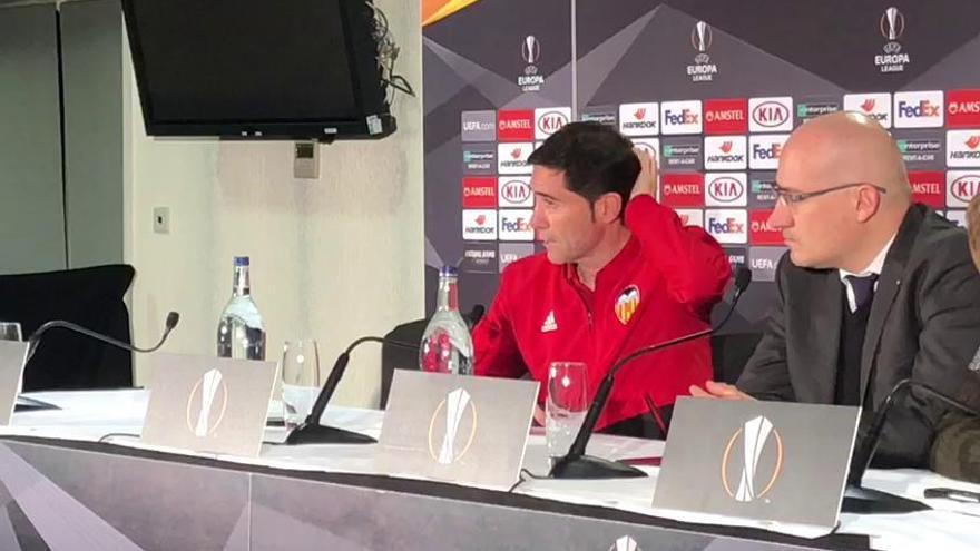 Jaume, Guedes, Rodrigo... Marcelino habla antes del Celtic - Valencia CF