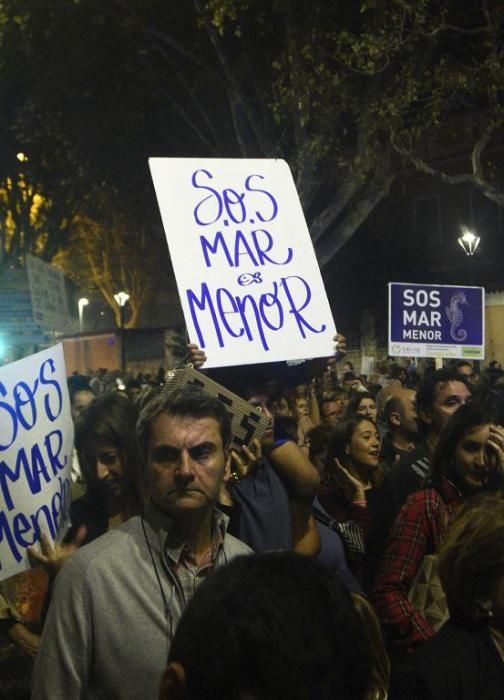 Manifestación en Cartagena: 55.000 personas claman por el Mar Menor (II)