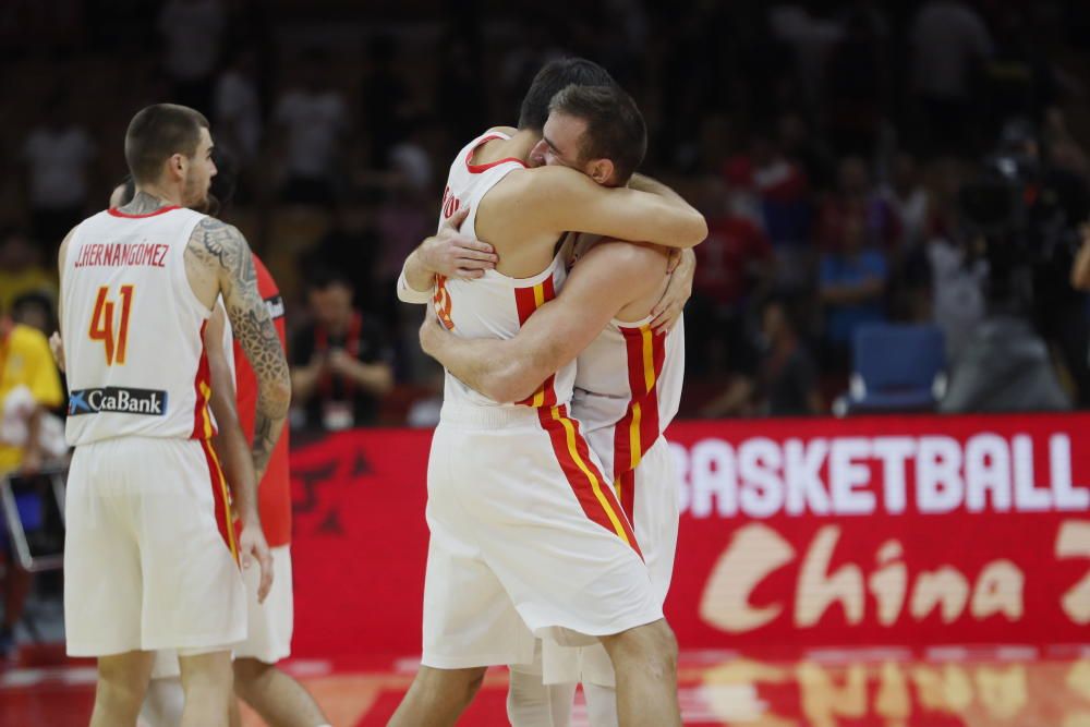 Mundial de baloncesto: España - Serbia