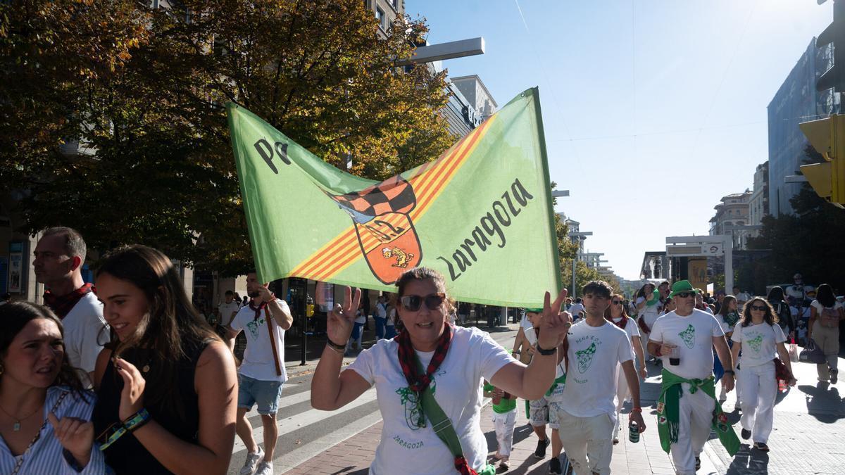 Pregón de Interpeñas en las Fiestas del Pilar