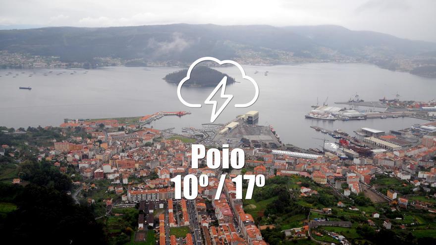 El tiempo en Poio: previsión meteorológica para hoy, miércoles 14 de mayo