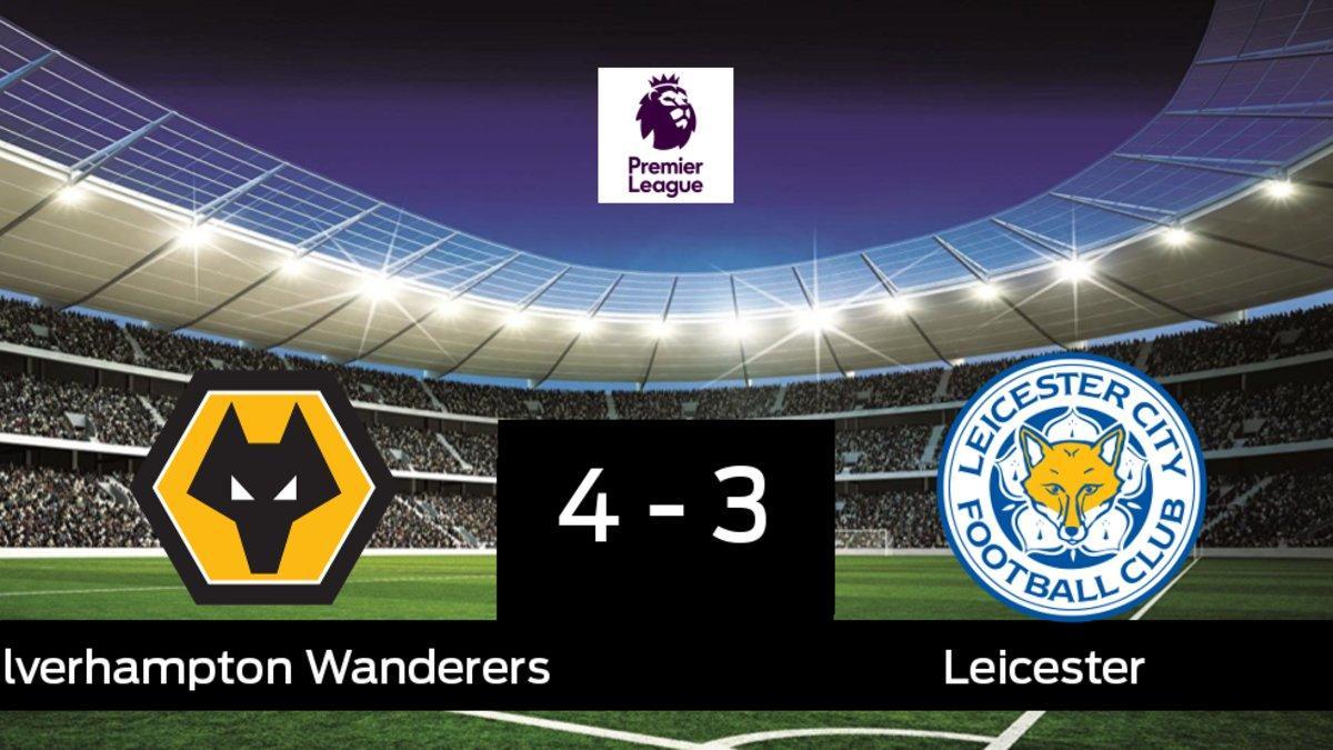 El Wolverhampton Wanderers gana en el Molineux Stadium al Leicester