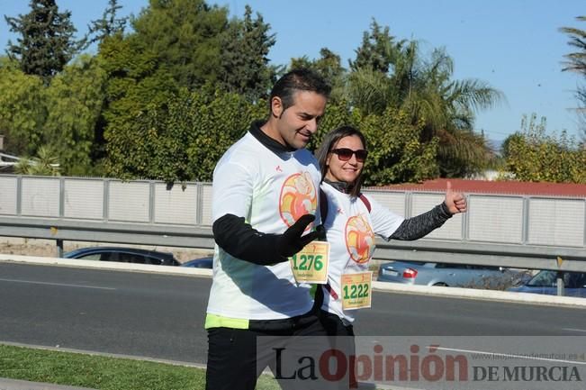 Carrera popular AFACMUR y La7TV en La Alberca: senderistas