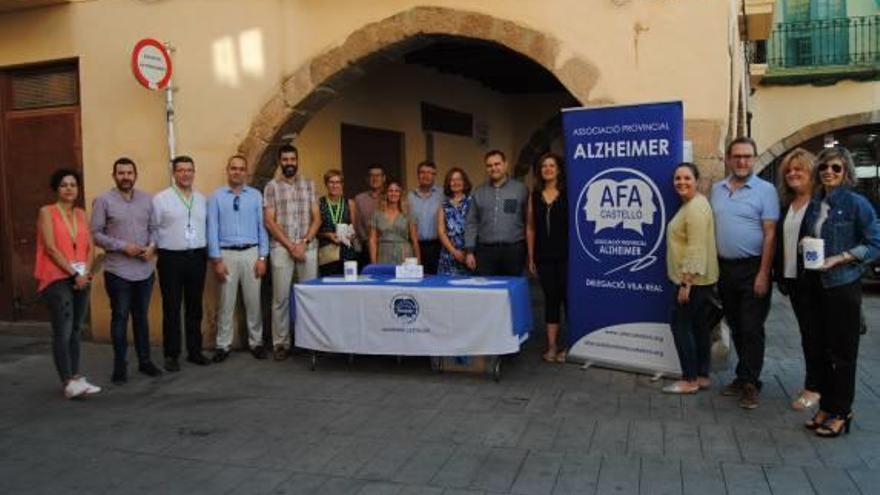 Mesa informativa de AFA Castelló