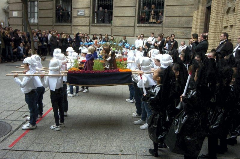 Procesión infantil del colegio Escolapios