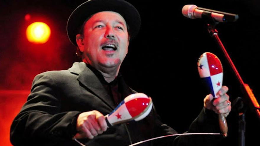 Rubén Blades, durante una actuación.