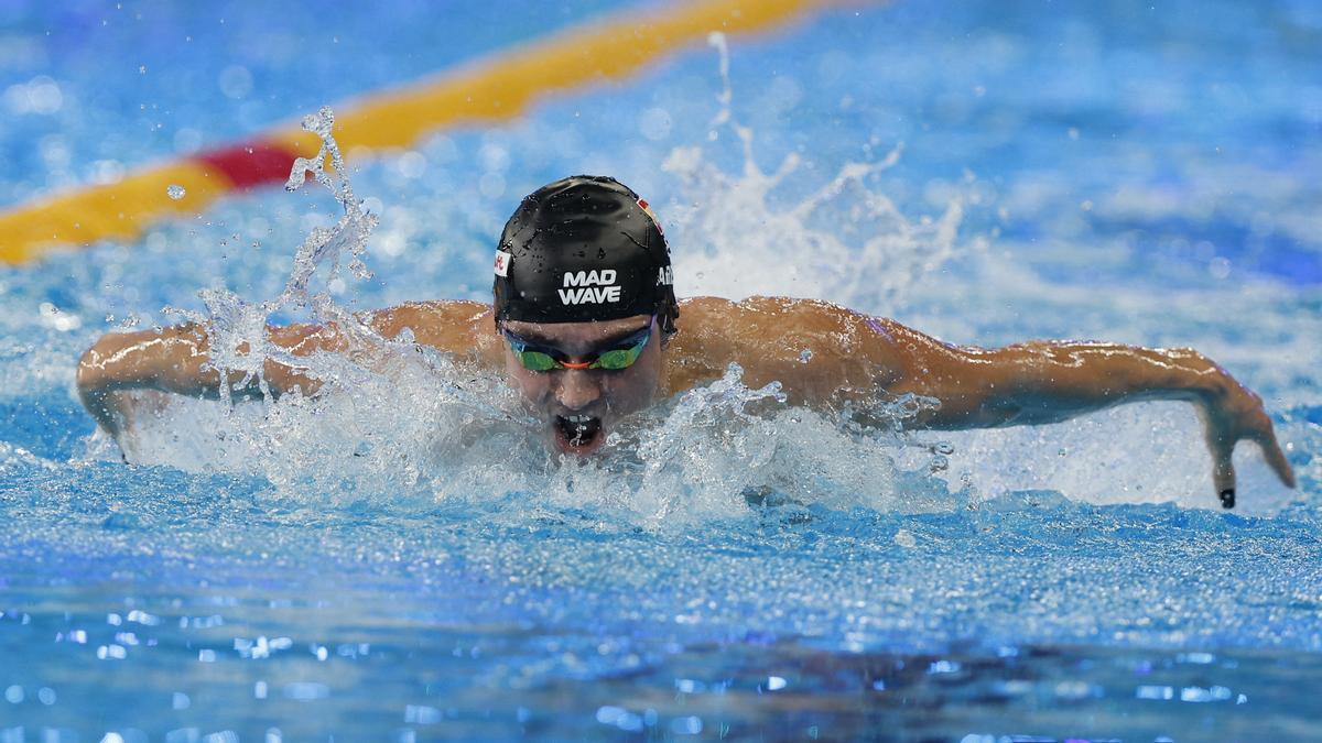 El corverano Arbidel González durante el Mundial disputado el año pasado.