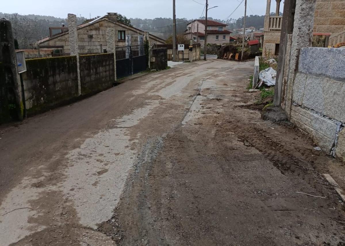 La carretera que está siendo reformada. | FDV