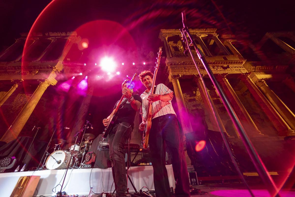 El concierto de Marlon y Álvaro de Luna en el teatro Romano, en imágenes