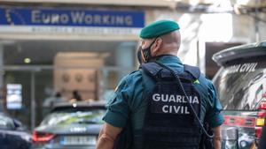 Un agente de la Guardia Civil.
