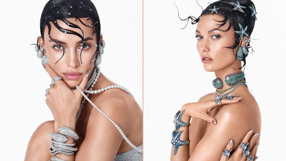 Del corpiño de cristal de Irina Shayk a las joyas marinas de Karlie Kloss: alucinamos con lo nuevo de Swarovski