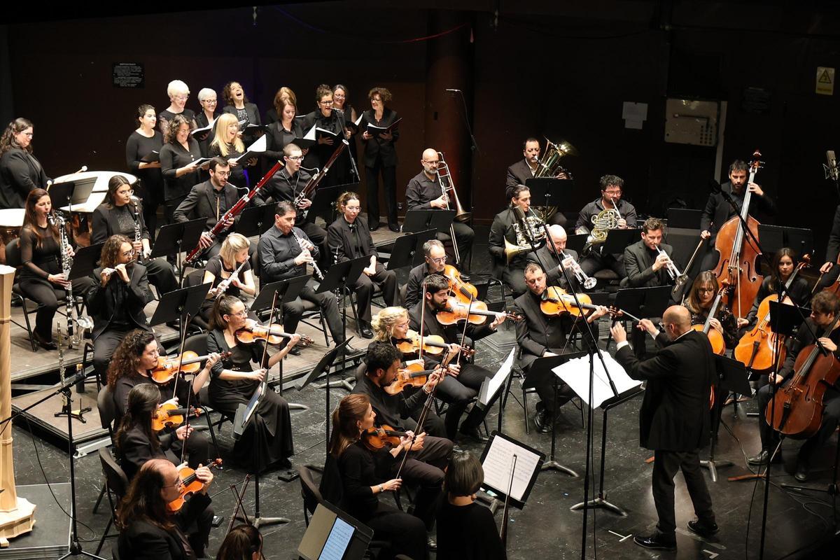Galería: concierto de la Orquestra Simfònica Ciutat d'Eivissa en Can Ventosa