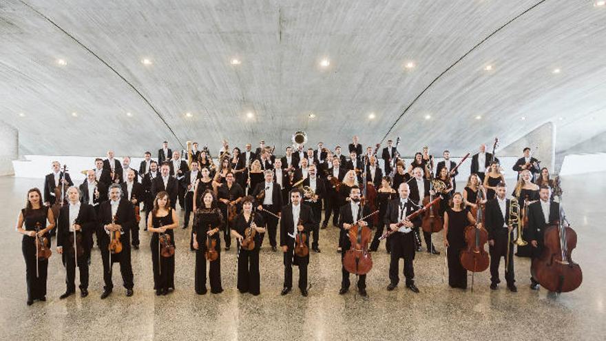 Imagen de la Orquesta Sinfónica de Tenerife.