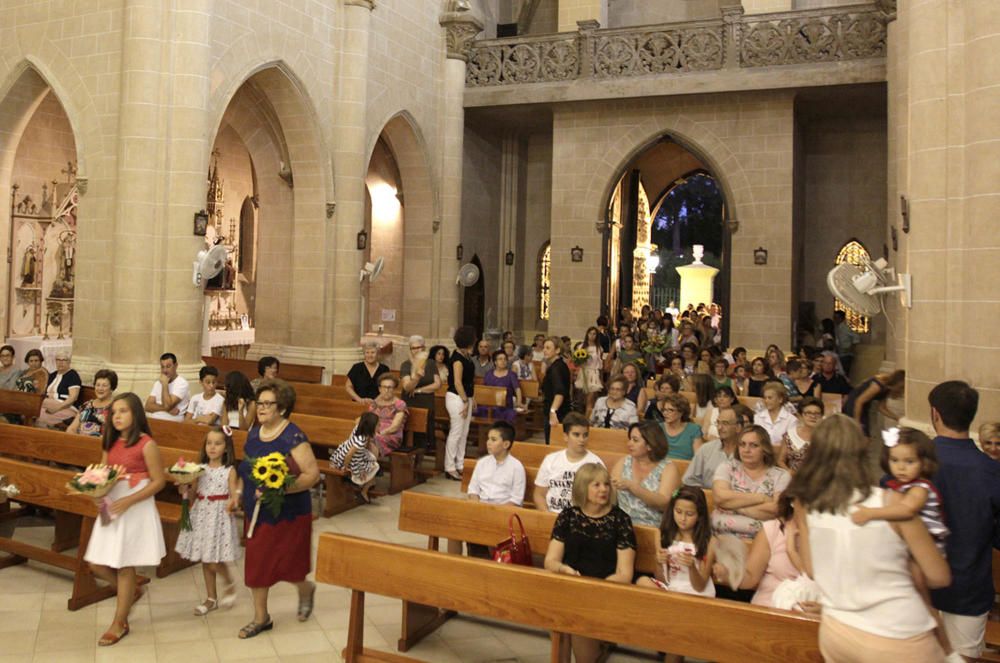 Ofrenda a la Virgen de Belén