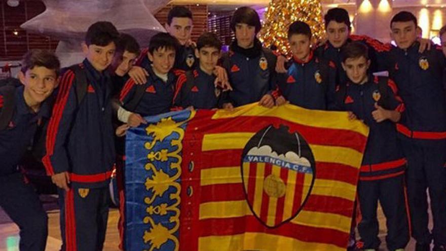 El Valencia Infantil golpea primero al Real Madrid