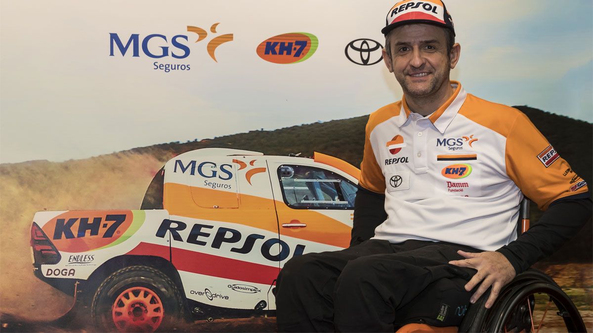 Isidre Esteve, a su regreso del Dakar 2022