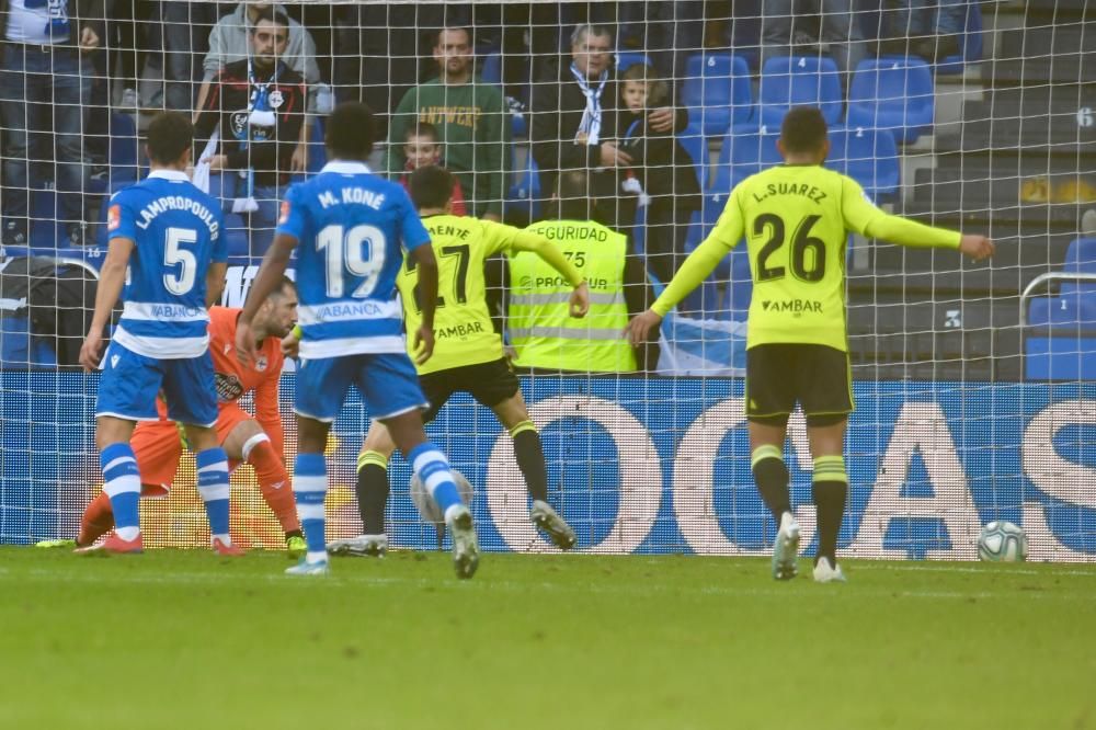 El Dépor cae 1-3 ante el Zaragoza