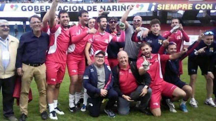 La selección valenciana-española consigue «doblete» en el Mundial de pelota de Colombia