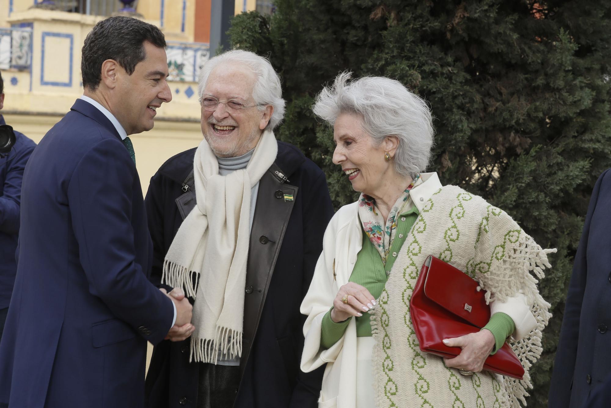 Acto del primer Día de la Bandera de Andalucía en Sevilla