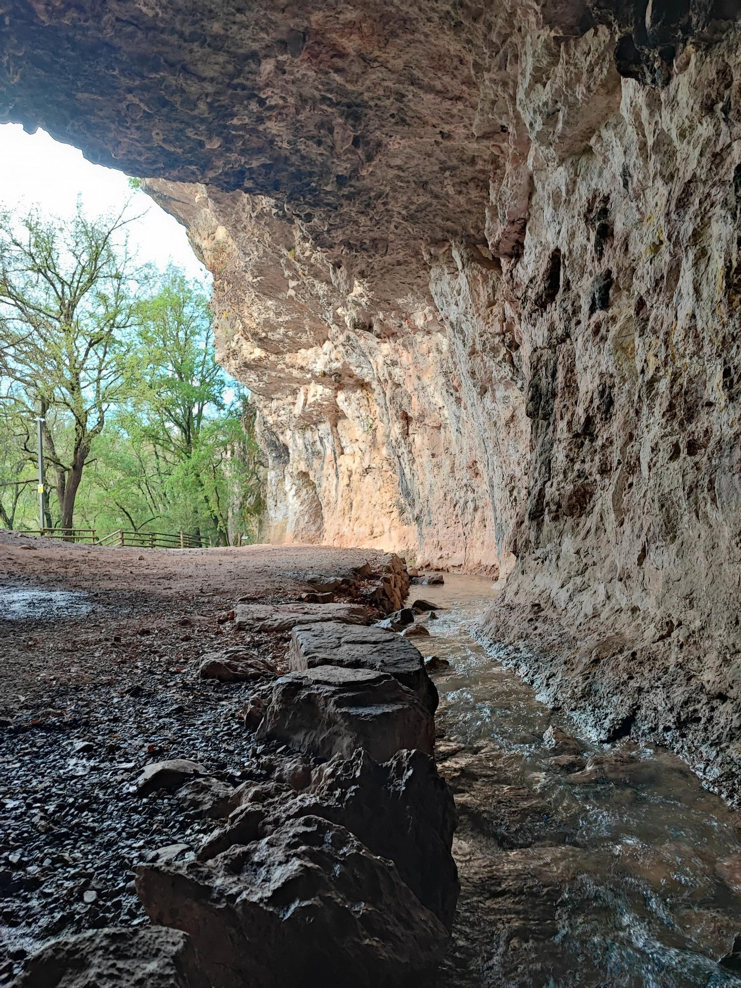 L'aigua torna a circular per les Coves del Toll de Moià