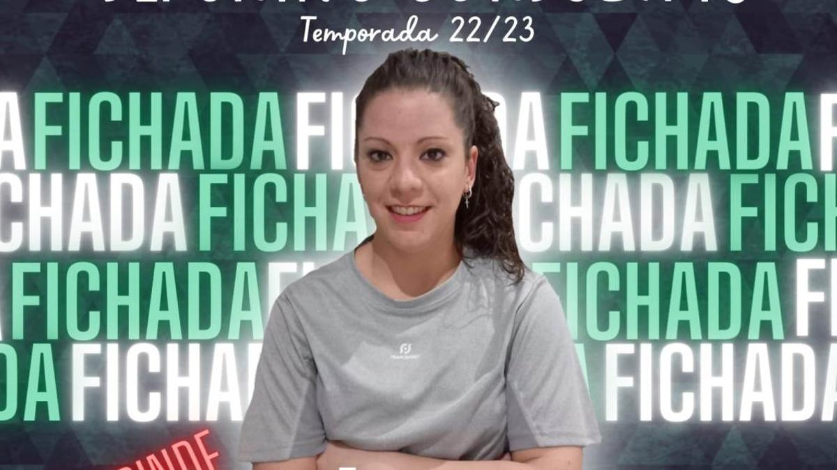 Ana, nueva jugadora del Cajasur Deportivo Córdoba.