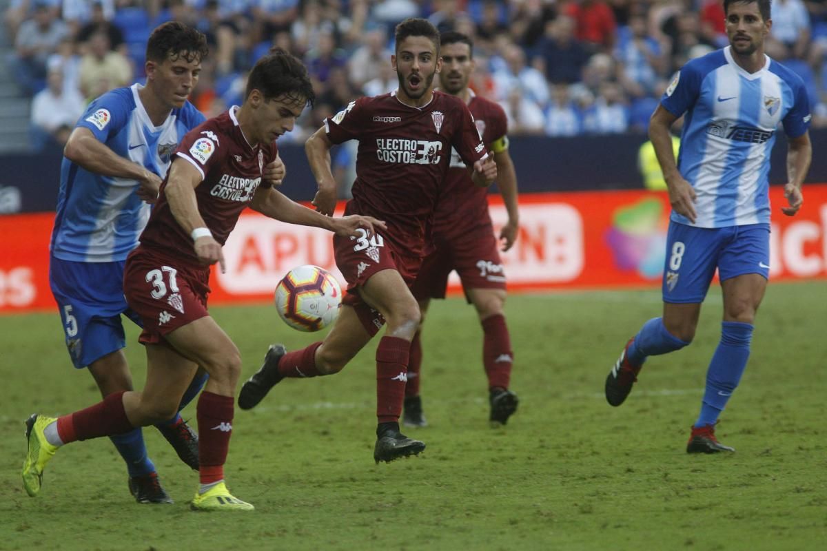 El Málaga-Córdoba C.F. en imágenes