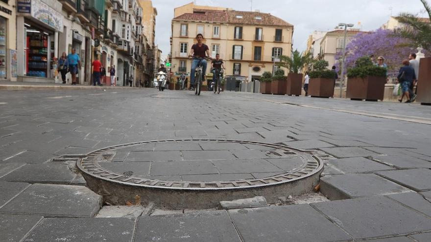 Urbanismo retoma el lunes la reparación de la calzada de la plaza de la Merced