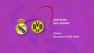 Borussia Dortmund-Real Madrid: horario y dónde ver por TV la final de la Champions League