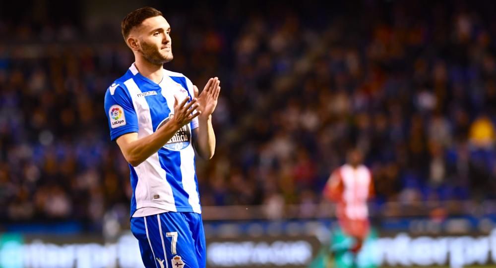 El Deportivo cae ante el Girona en Riazor