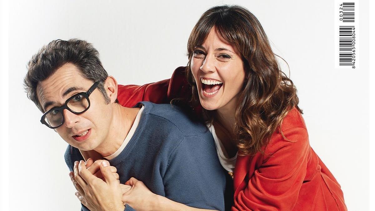 Berto Romero y Eva Ugarte, los protagonistas de 'Mira lo que has hecho', en la portada de 'Teletodo'