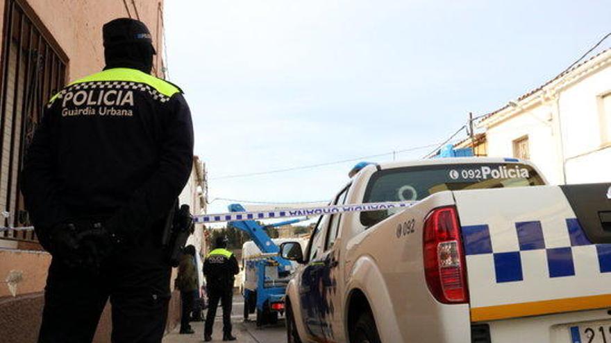 Un agent de la Guàrdia Urbana de Figueres