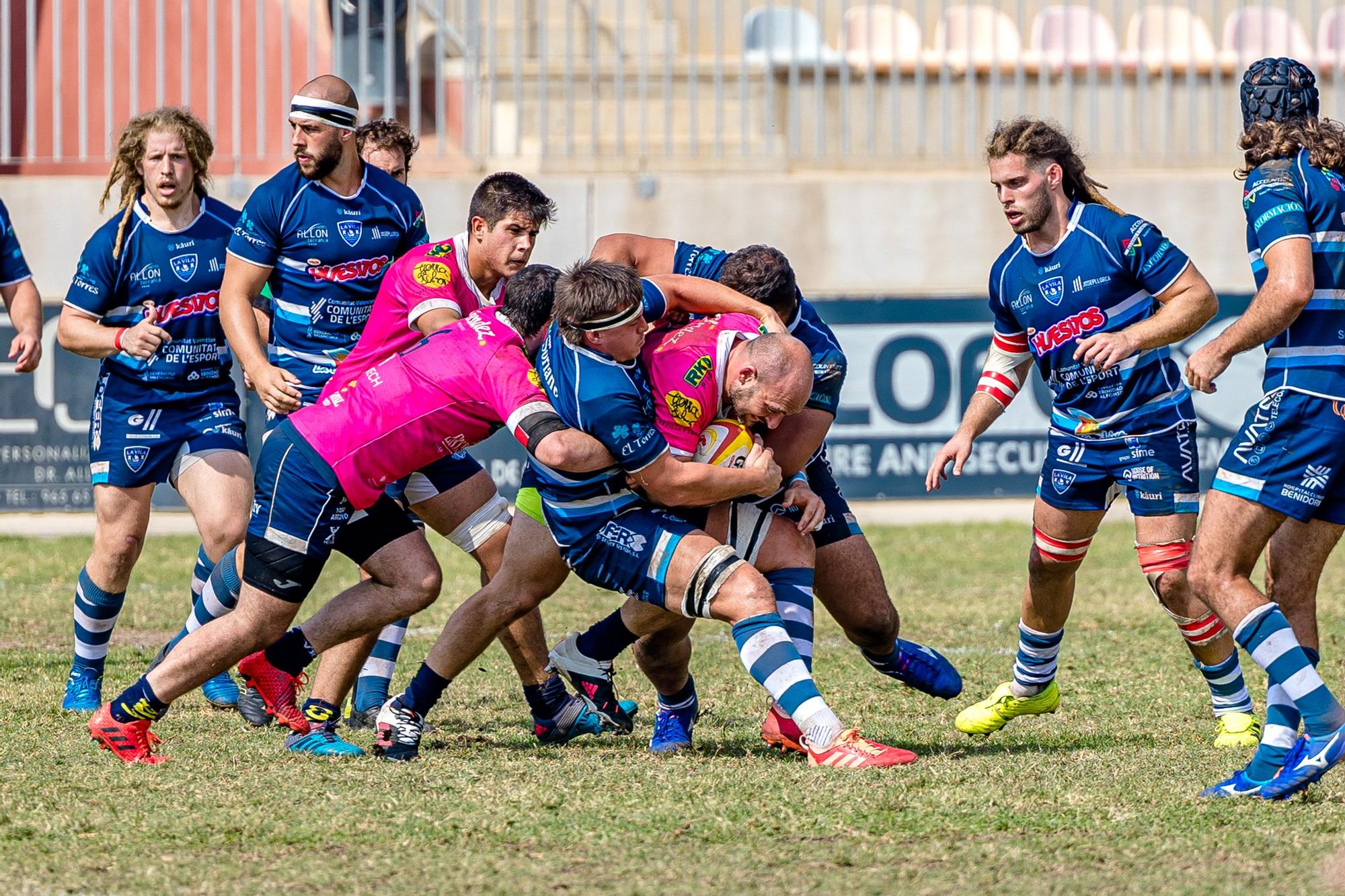 El equipo de rugby de La Vila Joiosa en División de Honor