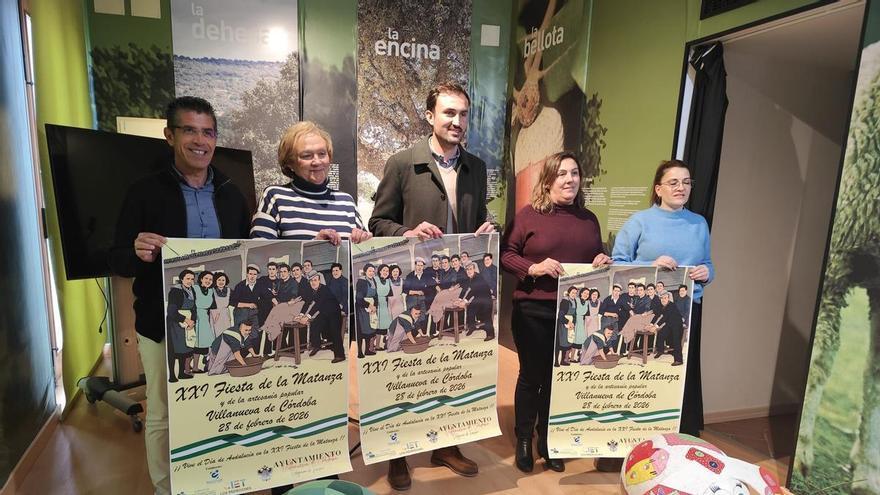 La Fiesta de la Matanza de Villanueva de Córdoba revivirá el ritual del despiece del cerdo el próximo 28 de febrero