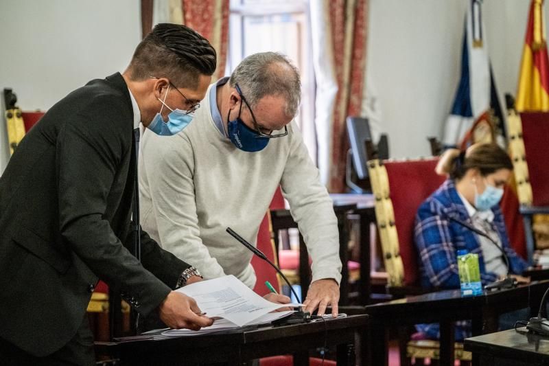 Pleno de presupuestos del Ayuntamiento de La Laguna.