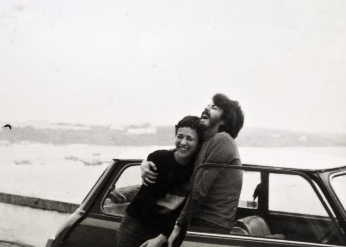 Marifé Arroyo y Josep Piera, en una imagen publicada por Toni Mollà.