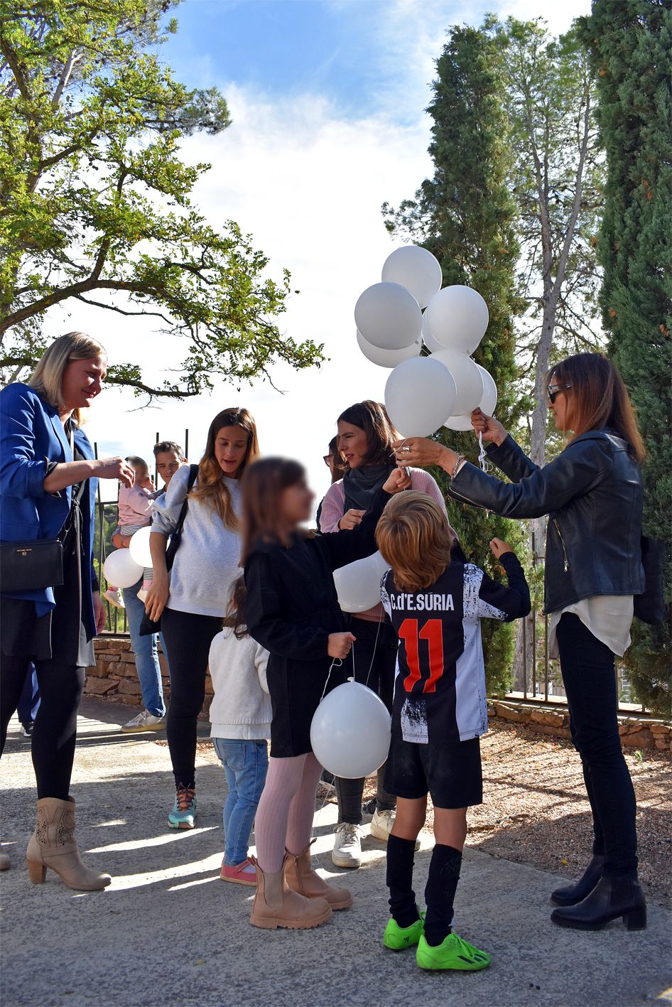 Inauguració a Súria de l'espai de record als nadons morts