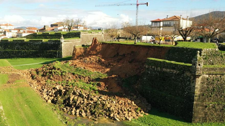 Nueve siglos de historia, derrumbados por el diluvio en Valença
