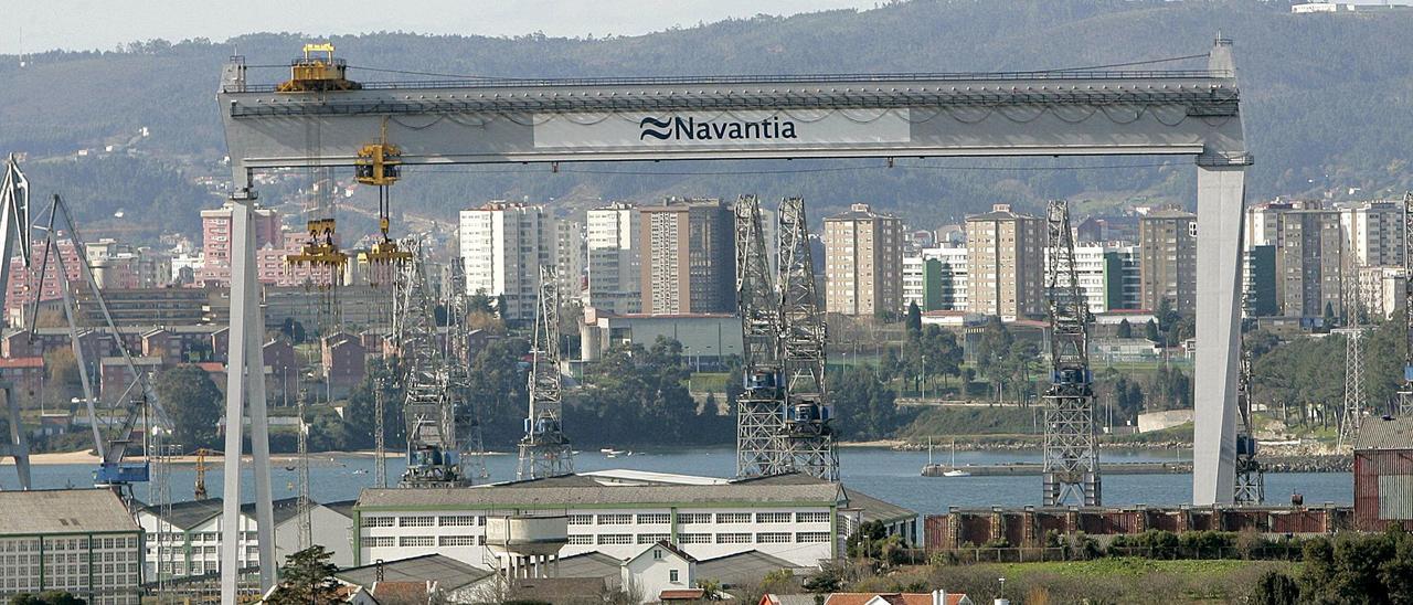 Instalaciones de Navantia en Ferrol