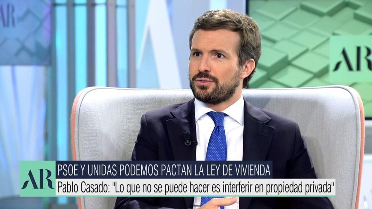 Pablo Casado en 'El programa de AR'