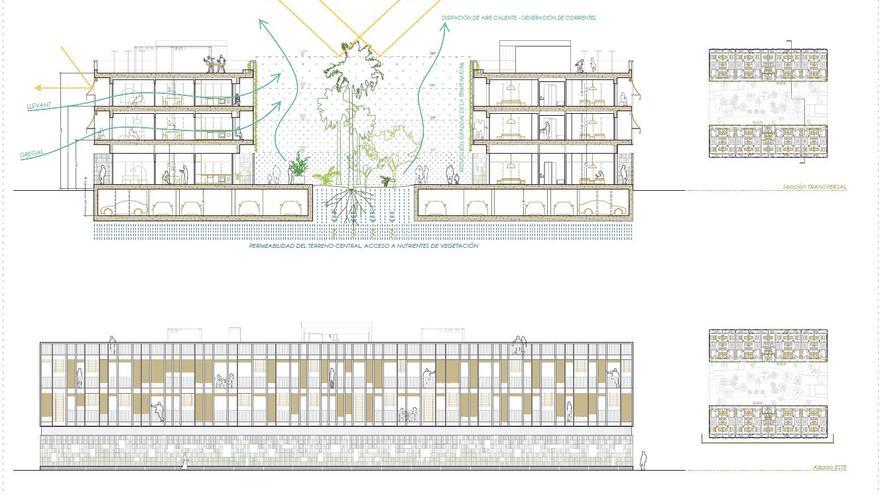 Bloques Portuarios: Así serán los dos edificios de 51 viviendas con trasteros para los realojos