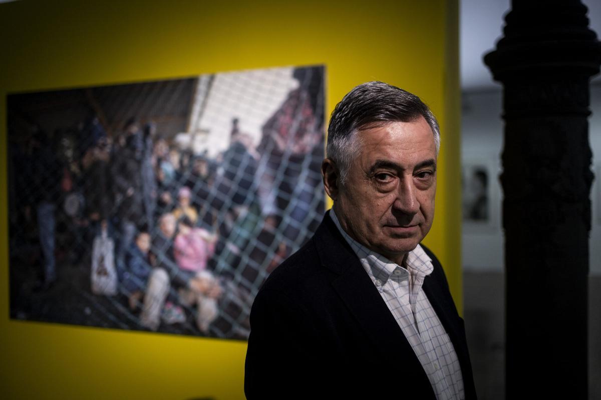 En imágenes | Exposición del reportero de guerra Gervasio Sánchez en el Paraninfo de Zaragoza