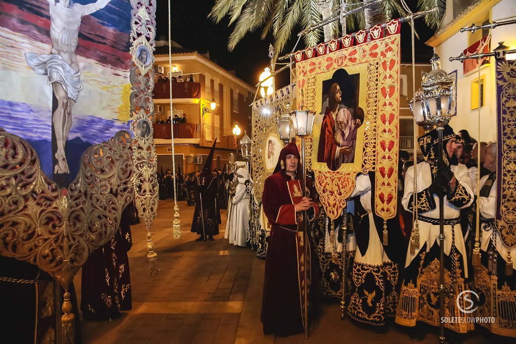 Las imágenes de la Procesión del Silencio en Lorca