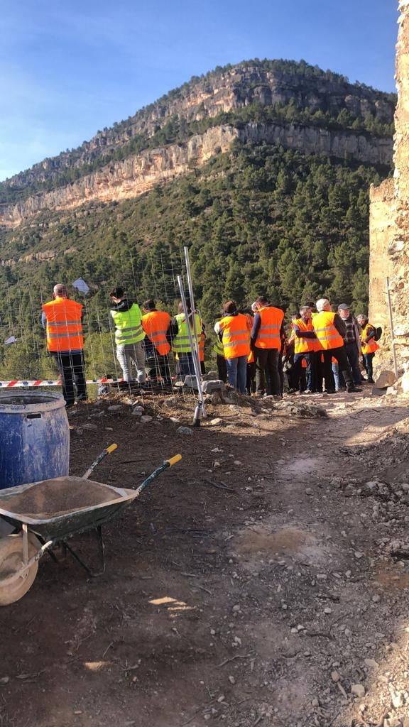 Chera restaura su histórico castillo, defenda de la frontera entre Castilla y el Reino de Valencia y construido por los almorávides