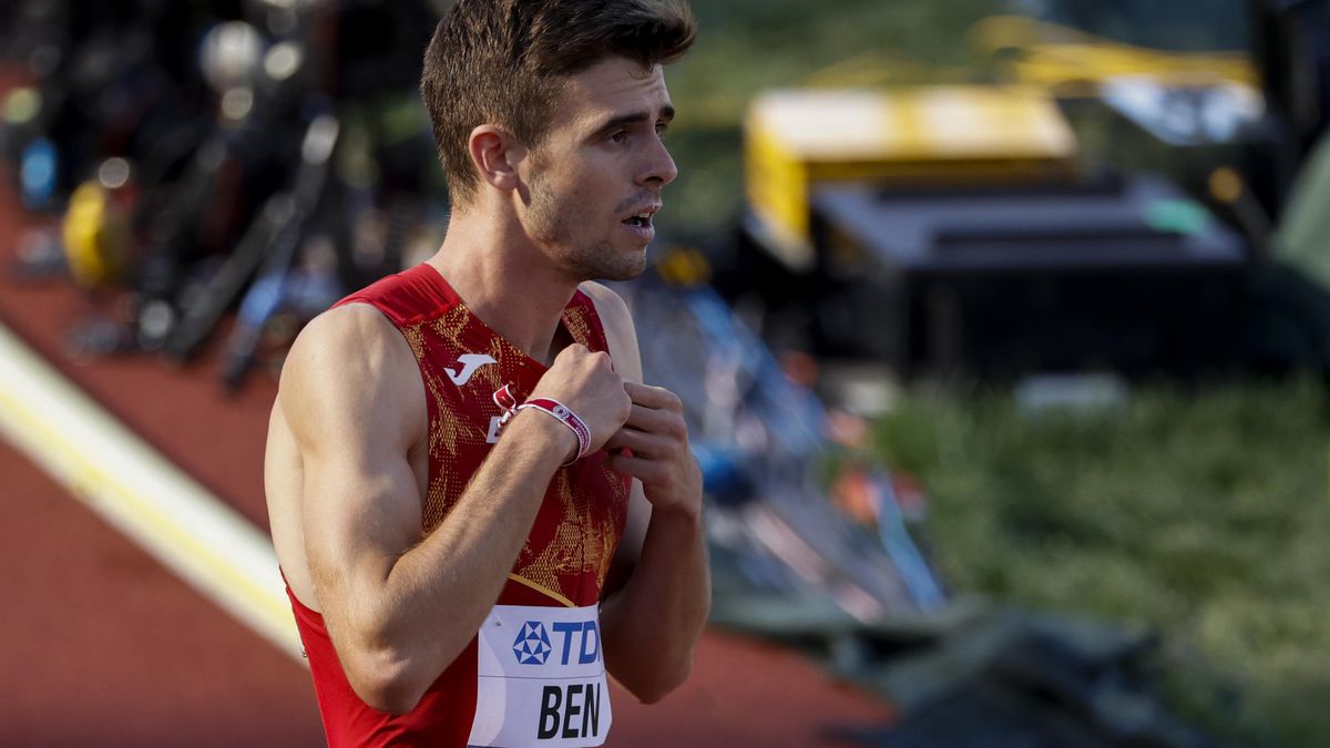 Adrián Ben, al terminar su carrera.