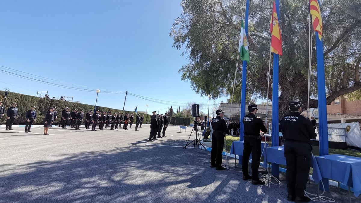 Celebración del Día de la Policía Local de Novelda.