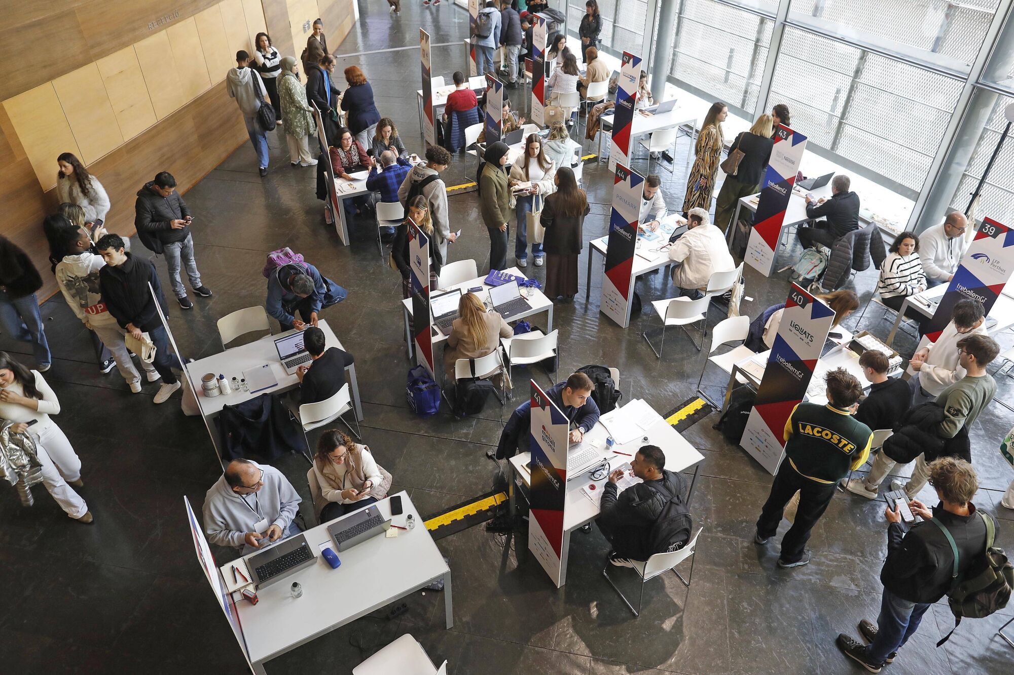 Girona. Auditori. 17a Fira ocupacio TreballemGi 2025.