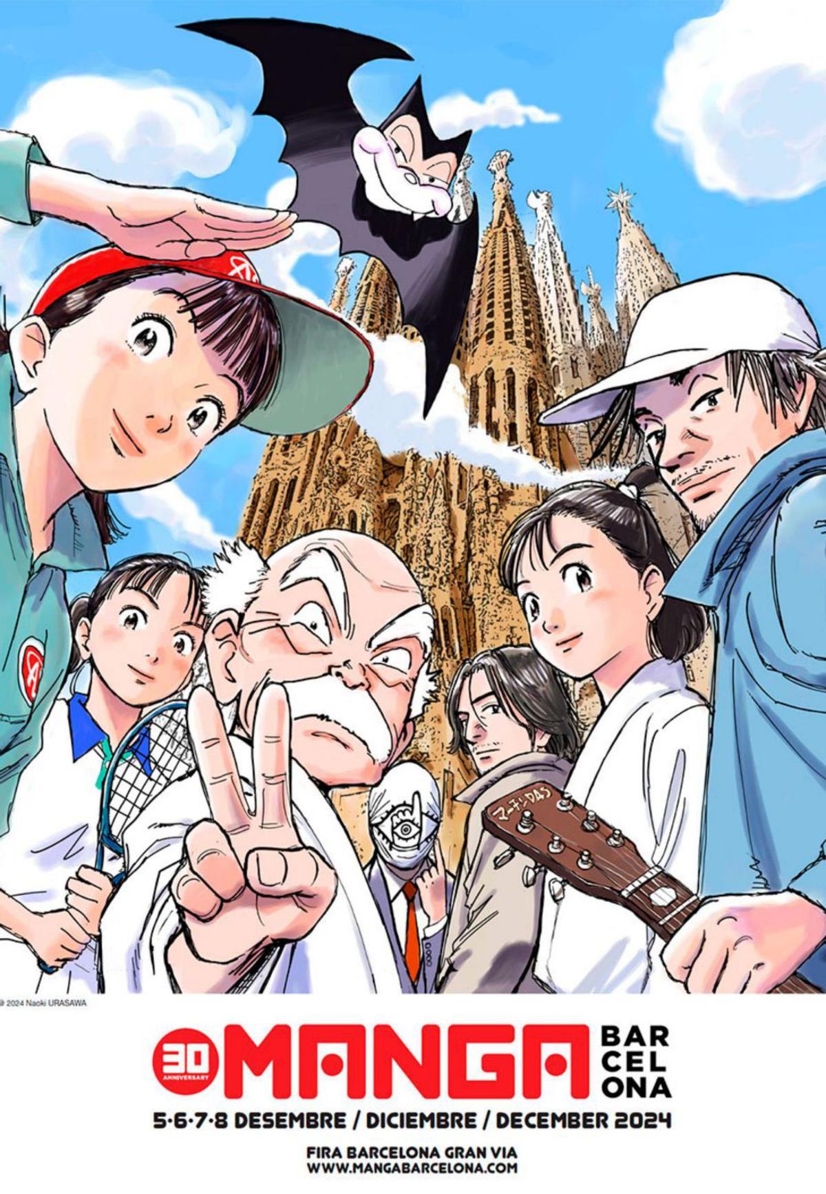 La Sagrada Família es cola al cartell del 30è Manga Barcelona