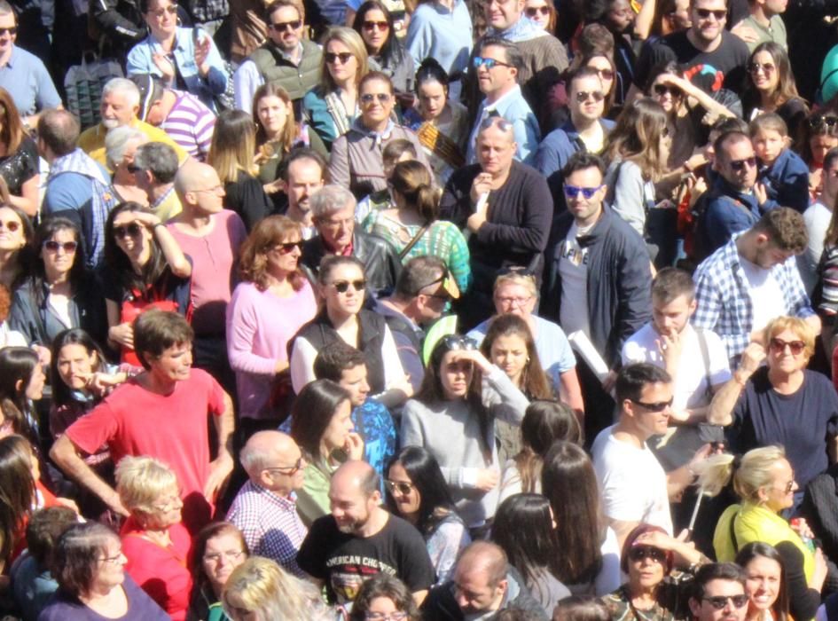 Búscate en la mascletà del 11 de marzo