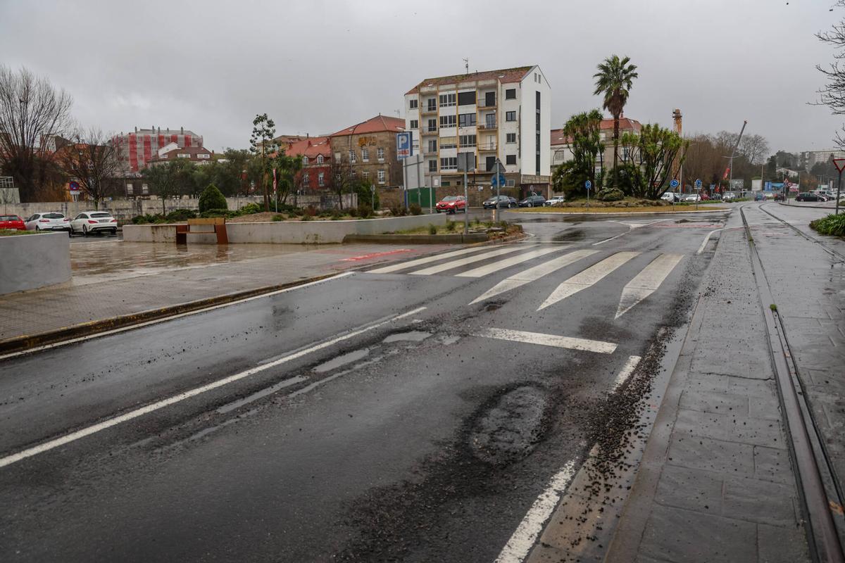 Los baches en el mes de enero